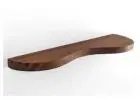 Curved Wall Shelf That Turn Natural Wood into Functional Art