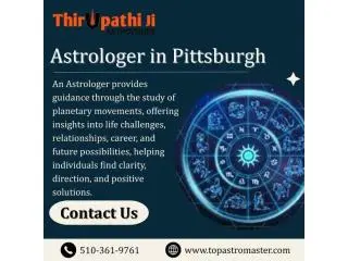 Best Astrologer in Pittsburgh – Astrologer Thirupathi Ji
