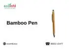 Eco-Friendly Bamboo Pen for Sustainable Everyday Writing