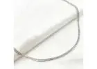 Timeless White Gold Chain Necklace