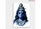 Divine Shiva Painting by WallMantra – Spiritual Wall Art for Your Home