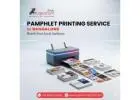Pamphlet Printing Service in Bangalore