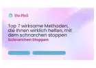 Top 7 wirksame Methoden, die Ihnen wirklich helfen, mit dem schnarchen stoppen
