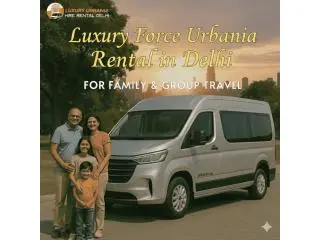 Premium Luxury Urbania Hire in Delhi for Elite Travel Experience