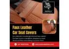 Car Seat Covers In Bangalore | Faux Leather Car Seat Covers In Bangalore