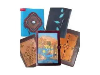 Handmade Custom Leather Journal Covers | Log Cabin Leather by Jan