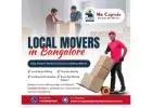 Local Movers in Bangalore | Mr.Captain Packers and Movers