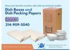 Strong Dish Box for Moving | Durable Dish Pack Boxes & Packing Paper for Dishes