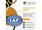 IAF-EIAC Accredited Certification in