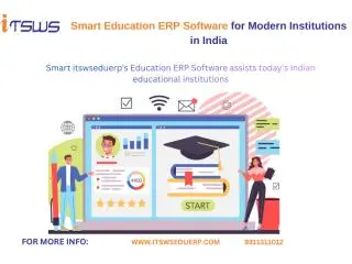 Smart Education ERP Software for Modern Institutions in India