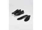 Ladies Black Casual Shoes: Trendy Black Sneakers by Lotto