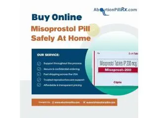 Buy Misoprostol Pill Online Safely | Discreet & Reliable