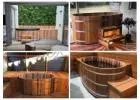 Northern Lights Cedar Tubs: Craft a Japanese Wooden Bathtub Experience