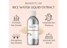 Rice Water Liquid Extract for Skin Care & Cosmetic Formulations | Raasa Oils