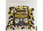 Happy Birthday Foil Balloon Decoration Set for Parties | littledecor.in