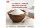Dependable Supplier of Magnesium Sulfate Heptahydrate