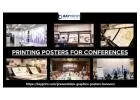 Engage with your customers through the best printing posters for conferences