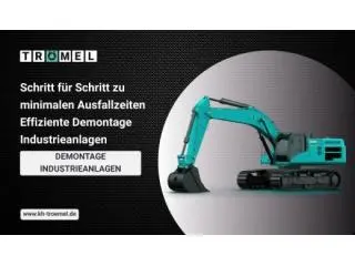 Schritt für Schritt zu minimalen Ausfallzeiten Effiziente Demontage Industrieanlagen