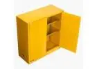Industrial Flammable Storage Cabinet Saudi Arabia by United Ventures