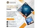 ISO 9001:2015 certification in Dubai