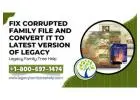 Fix Corrupted Family File and Convert it to Latest Version of Legacy