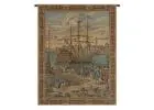 The Galleon Guardi Italian Tapestry Wall Hanging - Wall Art