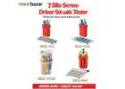7 Bits Screw Driver Set with Tester – Compact Multi Tool Kit