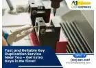 Quick and Reliable Key Duplication Service Near Me – Fast Key Copies for Home, Office, and Car