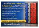 Durable 6 Door Lockers for Schools, Gyms, and Staff Facilities