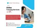 Online tutoring services in UK