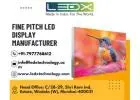 Fine Pitch LED Display with COB Technology — LXSX Series