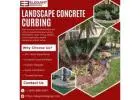 Concrete Landscape Edging In Melbourne, FL