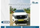 Get Innova Crysta On Rent in Jaipur at Low Cost