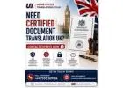 Need Certified Document Translation UK? Contact Experts Now